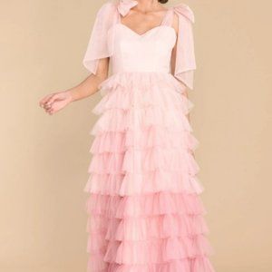 Feel My Love Pink Maxi Dress